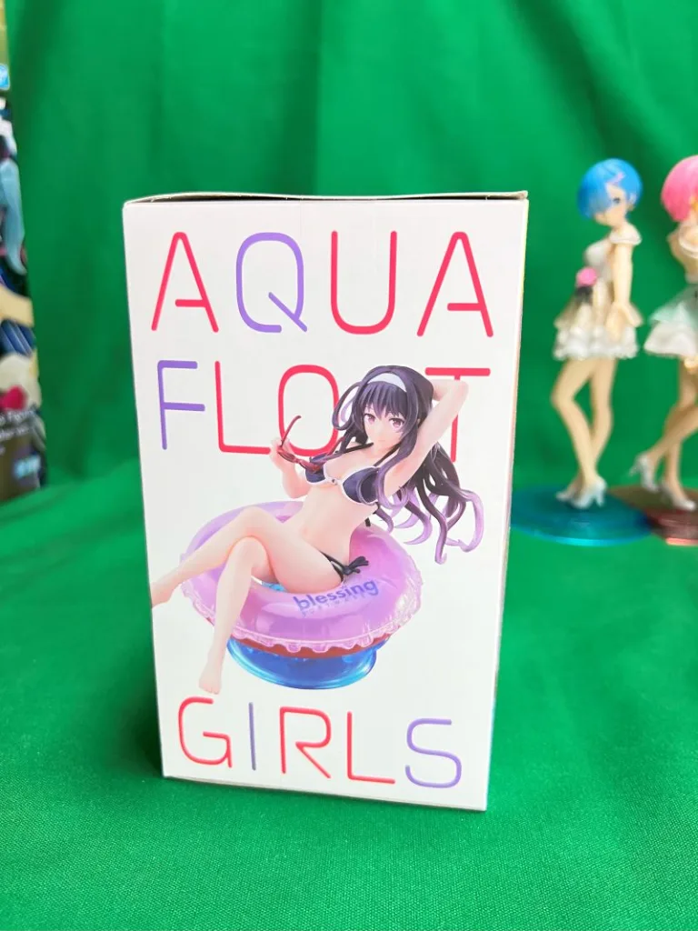 冴えない彼女の育てかた Fine　Aqua Float Girlsフィギュア　霞ヶ丘詩羽プライズフィギュア開封レビュー画像